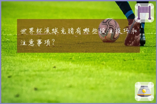 世界杯滚球竞猜有哪些投注技巧和注意事项？