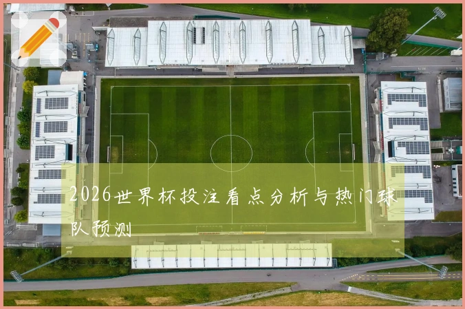 2026世界杯投注看点分析与热门球队预测