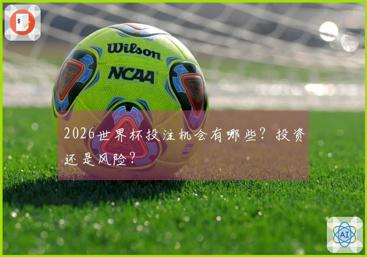 2026世界杯投注机会有哪些？投资还是风险？